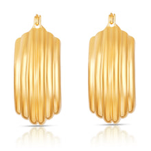 Load image into Gallery viewer, Grace Thick Striped Hoops