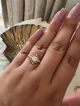 Load image into Gallery viewer, Opal Moon Ring