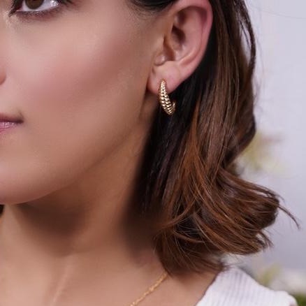 Croissant Earrings