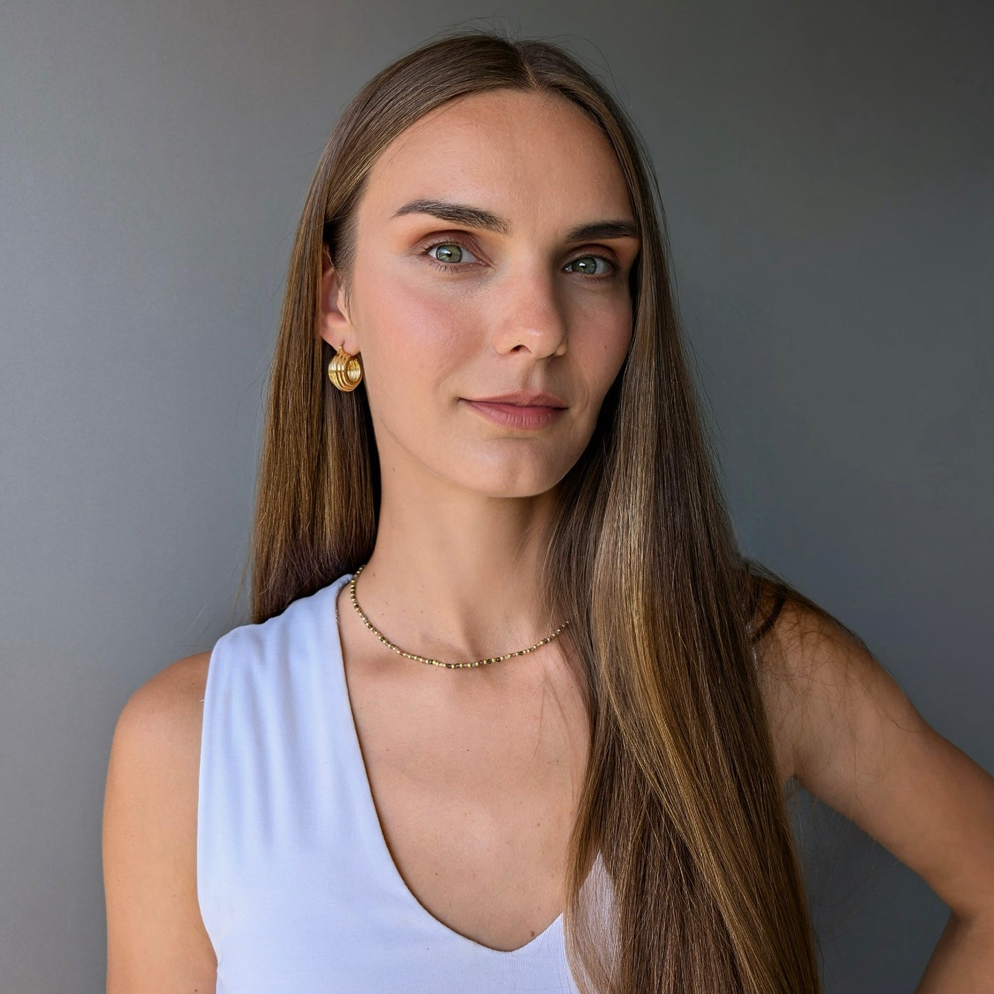 Tourmaline Beaded Choker