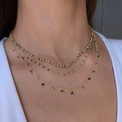 Tourmaline Beaded Choker