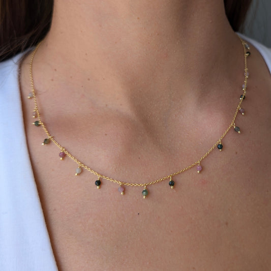 Tourmaline Garden Necklace