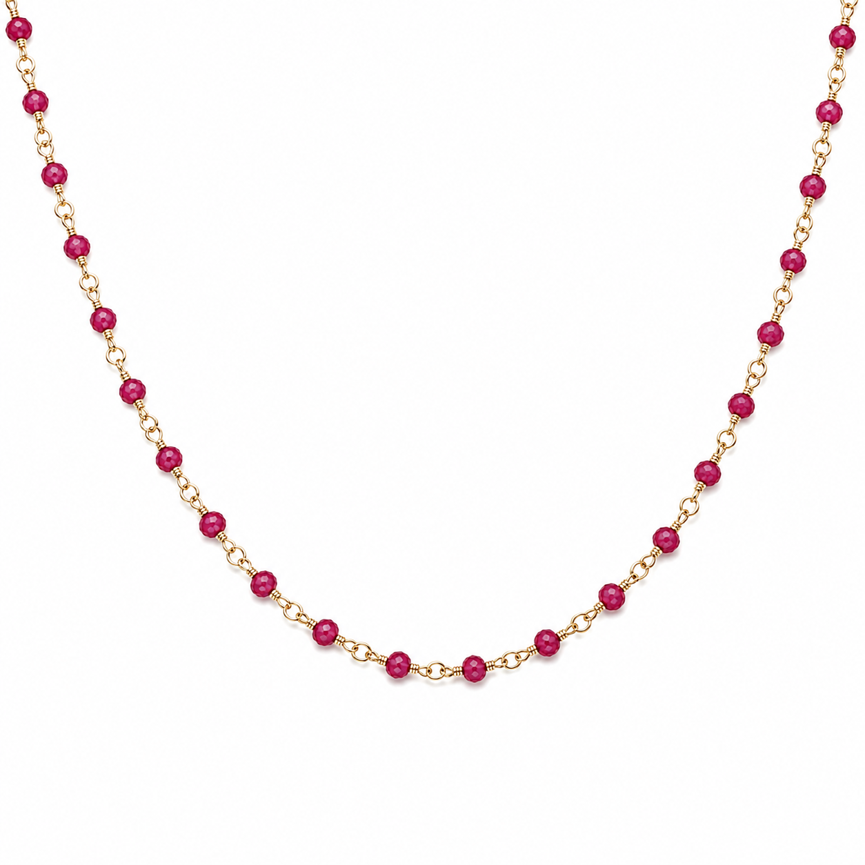 Pink Calcite Bloom Necklace