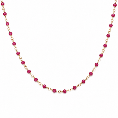 Pink Calcite Bloom Necklace