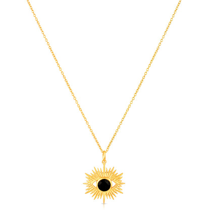 Mati Noir Necklace