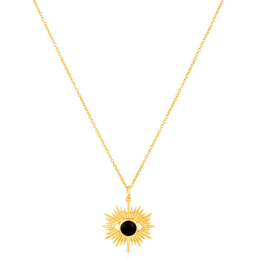 Mati Noir Necklace