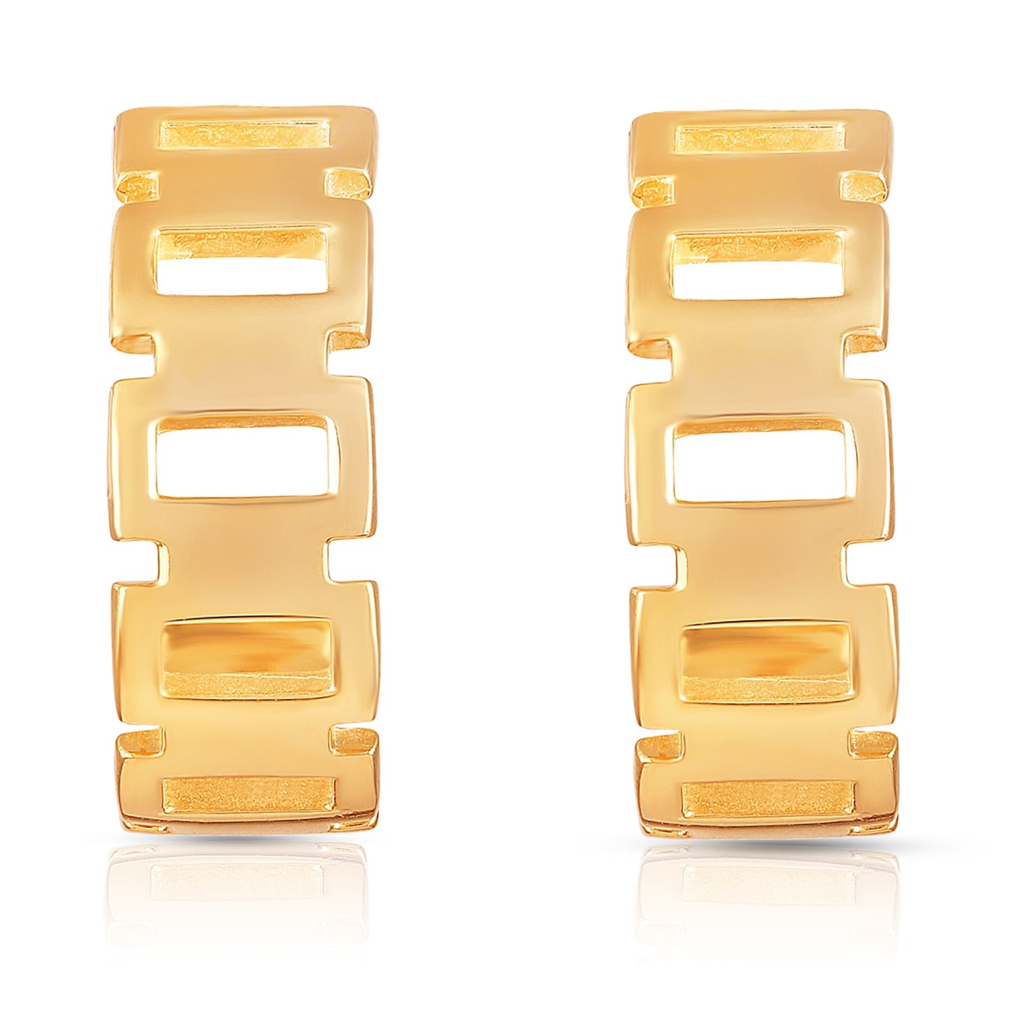 Chain Link Earrings - Medium