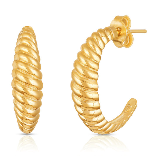 Croissant Earrings