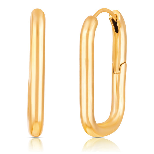 Naomi Square Hoops