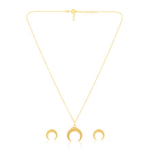 Load image into Gallery viewer, Crescent Moon Studs
