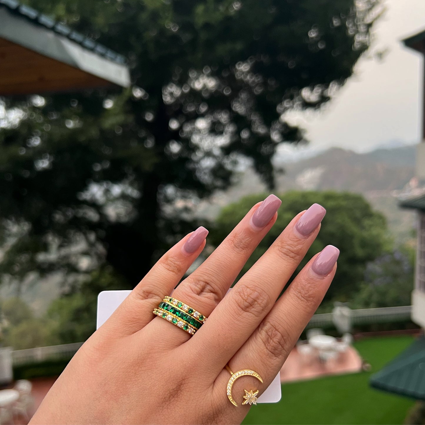 Star Moon Ring