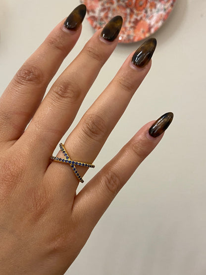 Nora Ring- Blue Sapphire