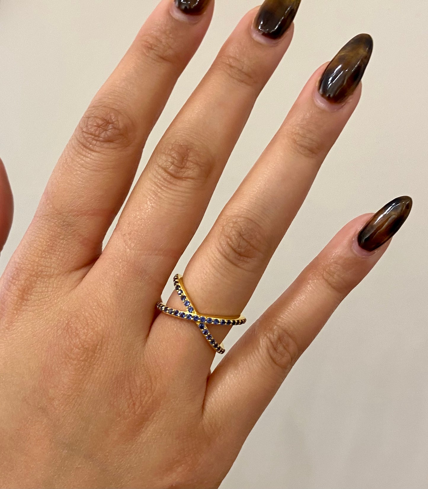 Nora Ring- Blue Sapphire