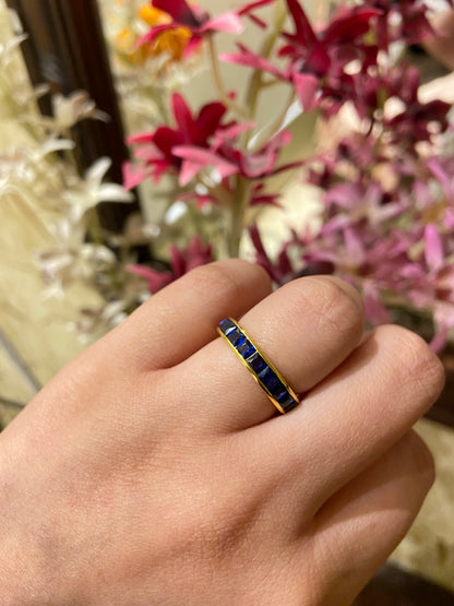 Eternity Band- Sapphire